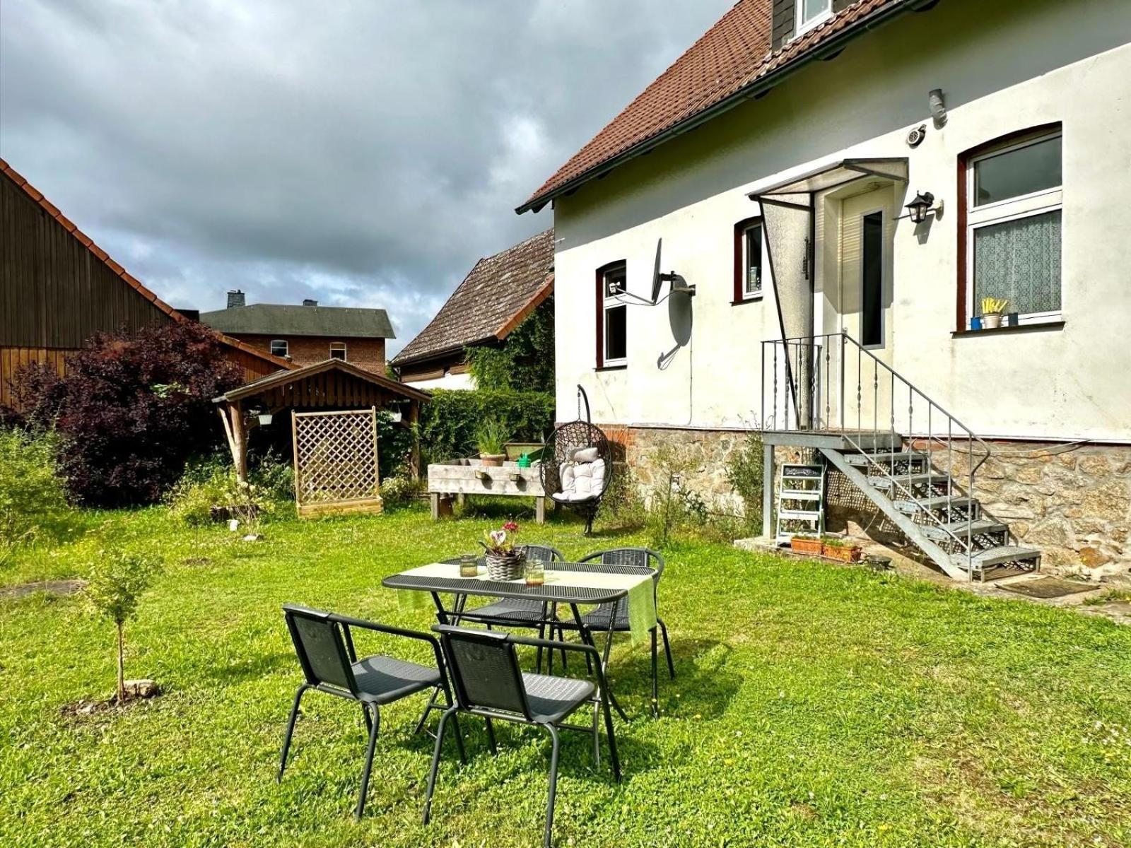 Ferienwohnung Sonnenschein Mit Kleinem Bauernhof Thale Exteriör bild